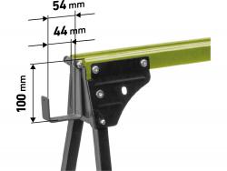 asztalosbak/festőbak összecsukható; 765 mm, max. terhelés: 450kg, festett fém