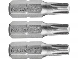 behajtóhegy TORX, 3 db, S2 acél; T 10×25mm, bliszteren