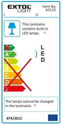 hordozható LED lámpa (reflektor), 10/20W; 1400 Lm, IP65, Li-ion akkus, 4400 mAh, tölthető: 230V és 12V is, 1,5kg