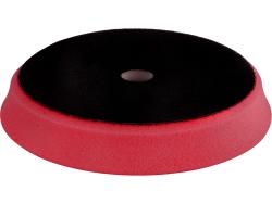 polírkorong, finiselő,  T10, 150×25mm, tengely: 22 mm; vörös, tépőzáras